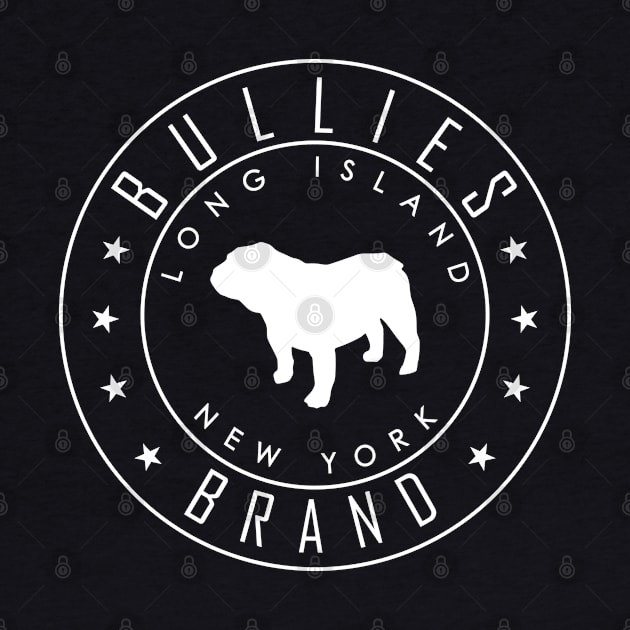 Bullies Brand logo 2 Wht by Bullies Brand